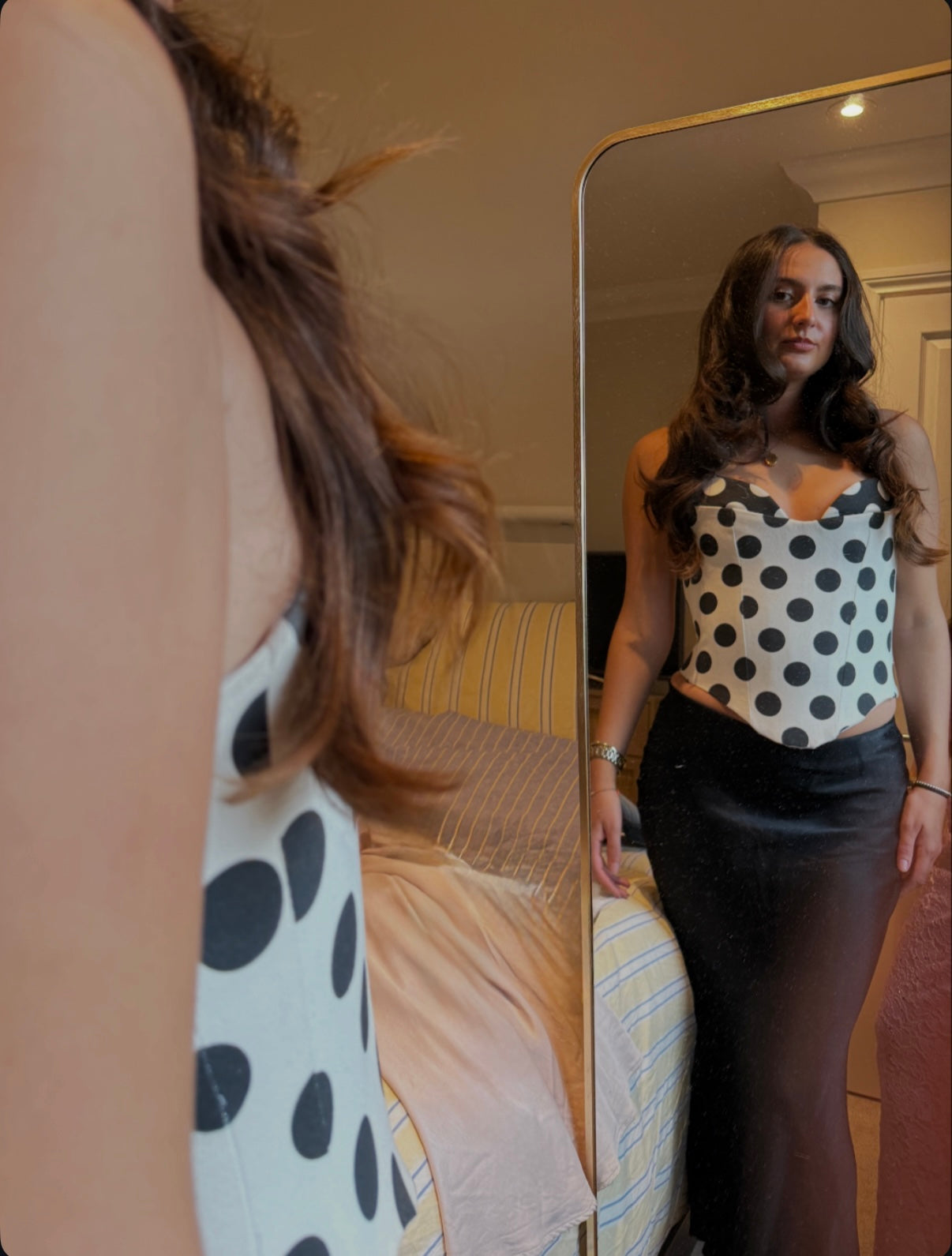 Maria corset - Polka dot