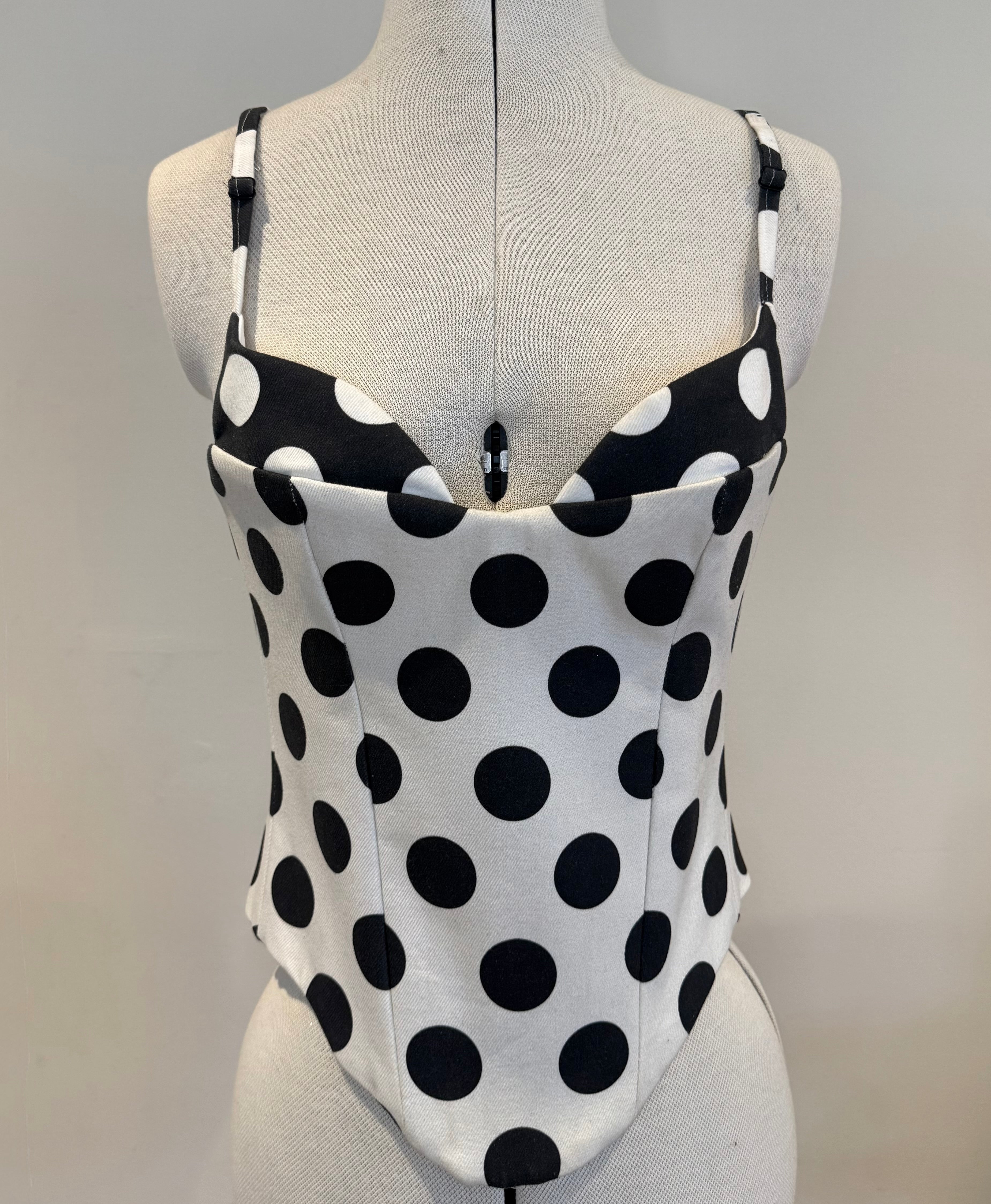 Maria corset - Polka dot