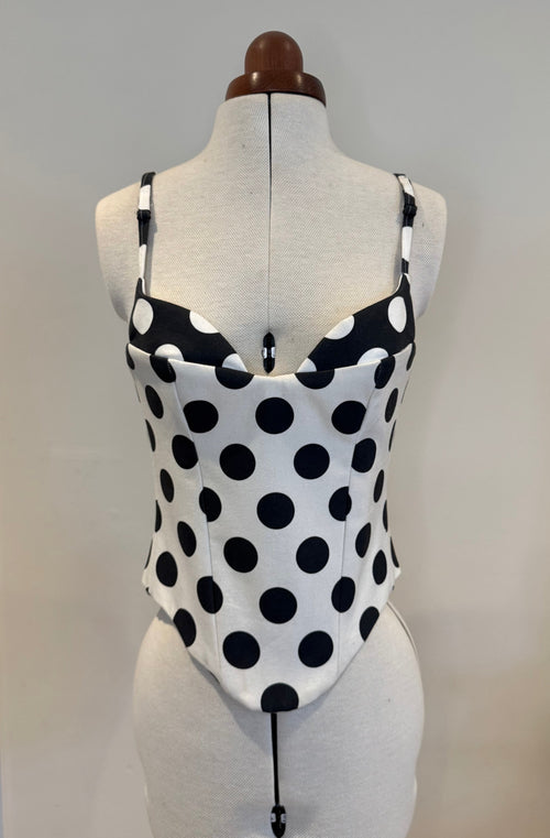 Maria corset - Polka dot